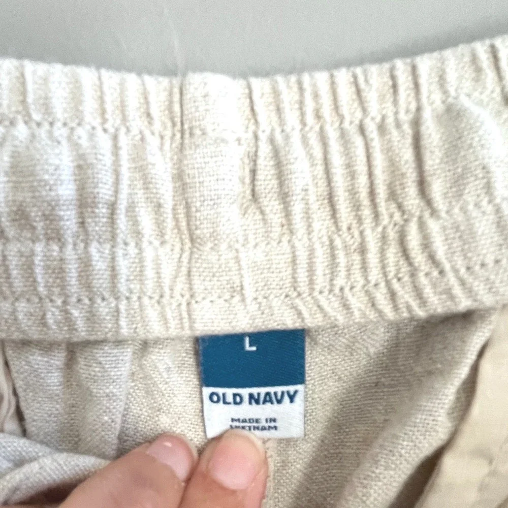 Linen Blend Pants Size Large Old Navy
Casual Vacation Minimalist Flowy - Picture 5 of 7